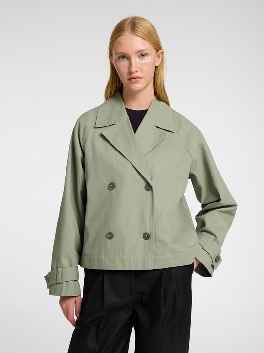 Actual product image Selected Femme Slfcilo Short Trenchcoat Noos (34)