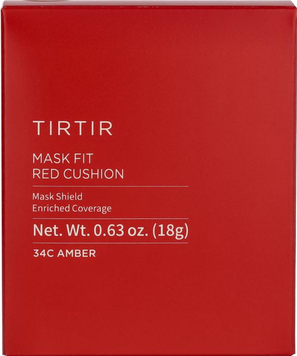Produktbild TirTir Mask Fit Red Cushion Foundation Full Coverage Weightless Skin Fit (34C Amber)