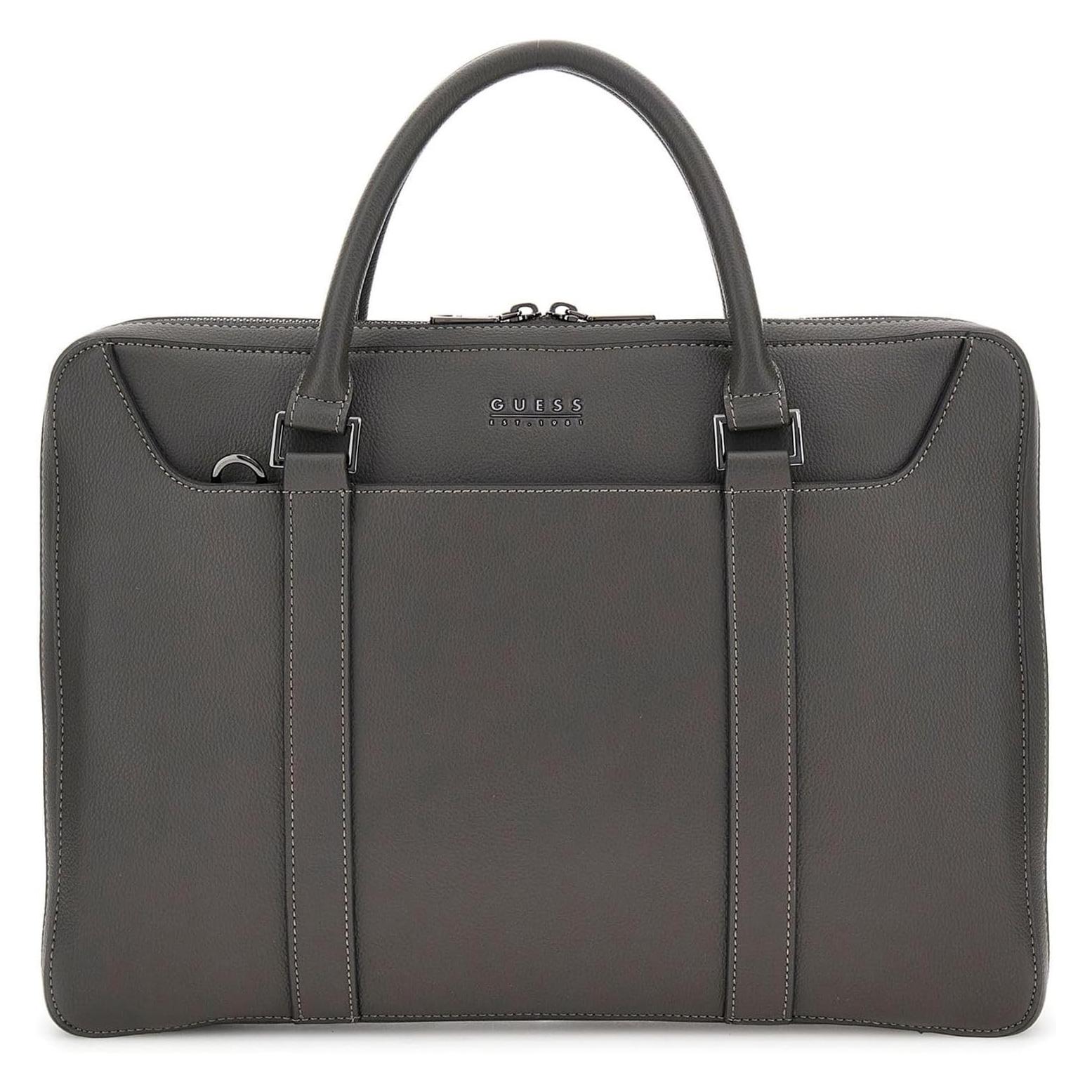 Guess Portadocumenti Parma, Laptoptas, Grijs