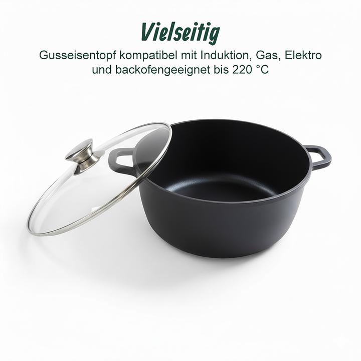 Image du produit Relaxdays cocote (Casserole, Aluminium, 28 x 12.50 cm)
