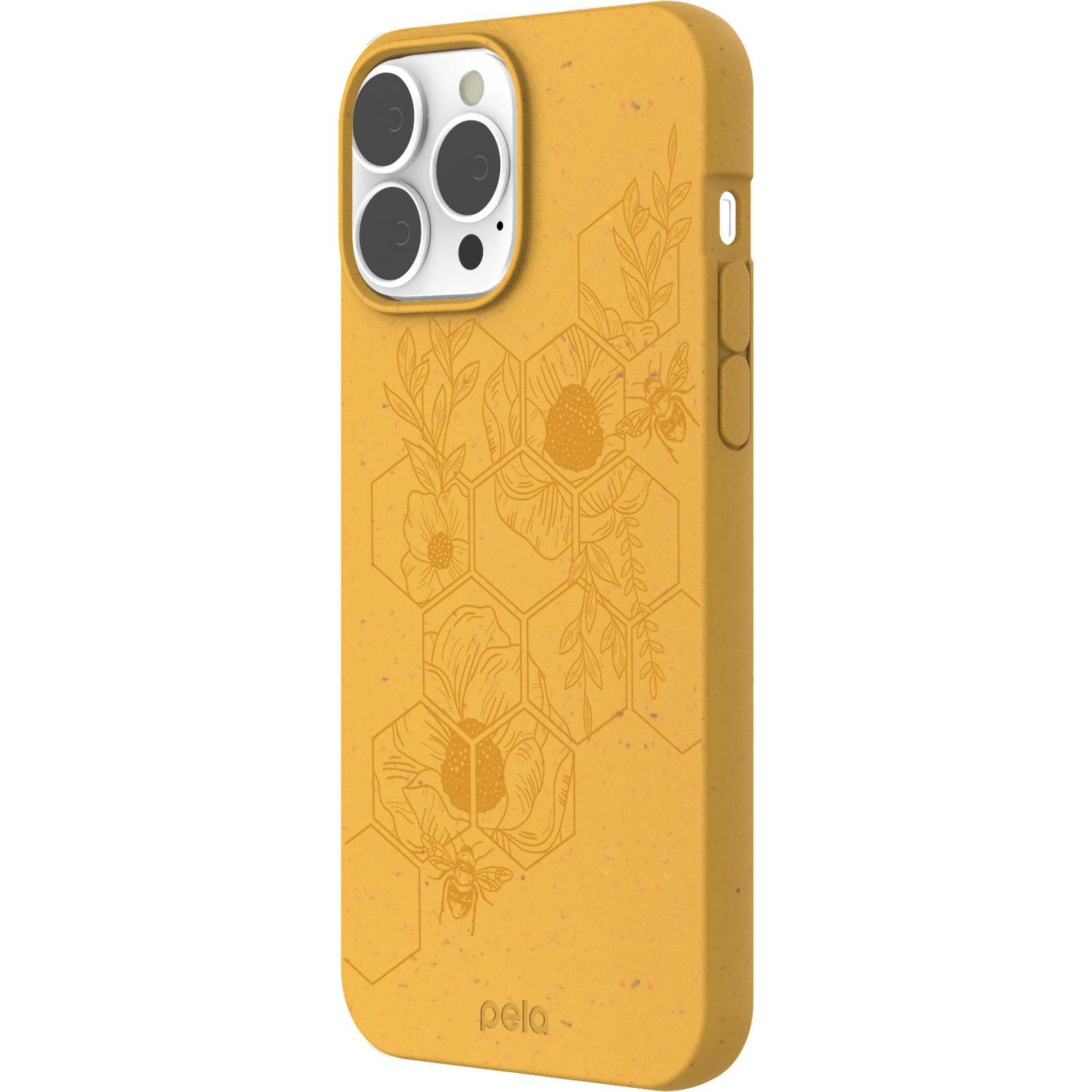 Thumbnail - Pela Case Eco-Friendly (Apple iPhone 13 Pro Max), Smartphone Hülle, Gelb