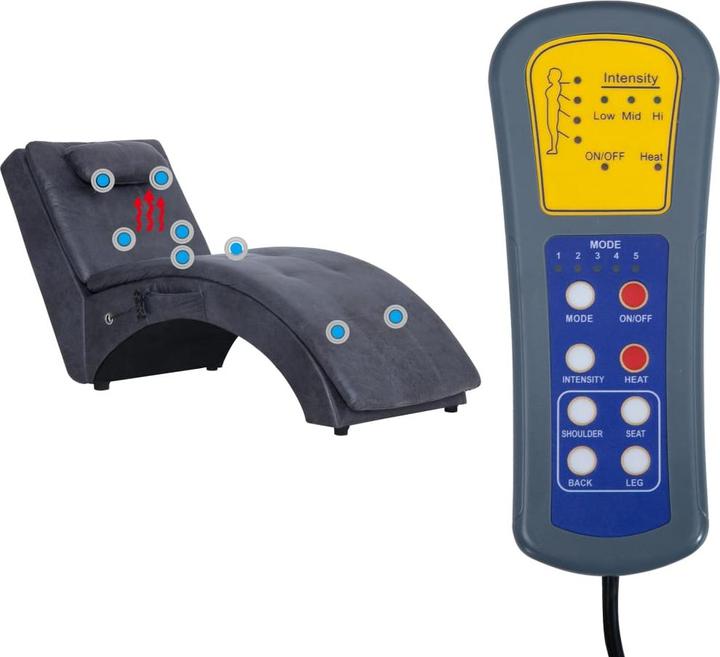 Actual product image vidaXL Chaiselongue