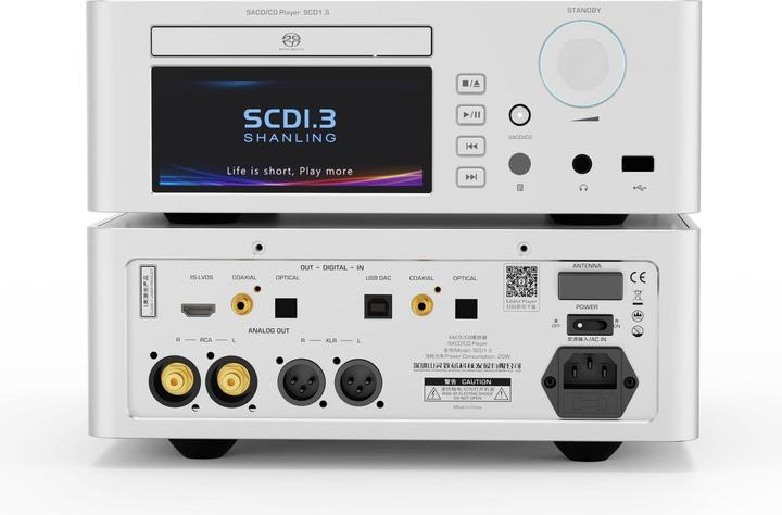 Actual product image Shanling SCD1.3 (SACD player, Bluetooth Receiver, CD player)
