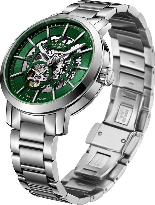 Actual product image Rotary GB05350/24 Greenwich Automatic 42mm 5ATM (Analogue wristwatch, 42 mm)