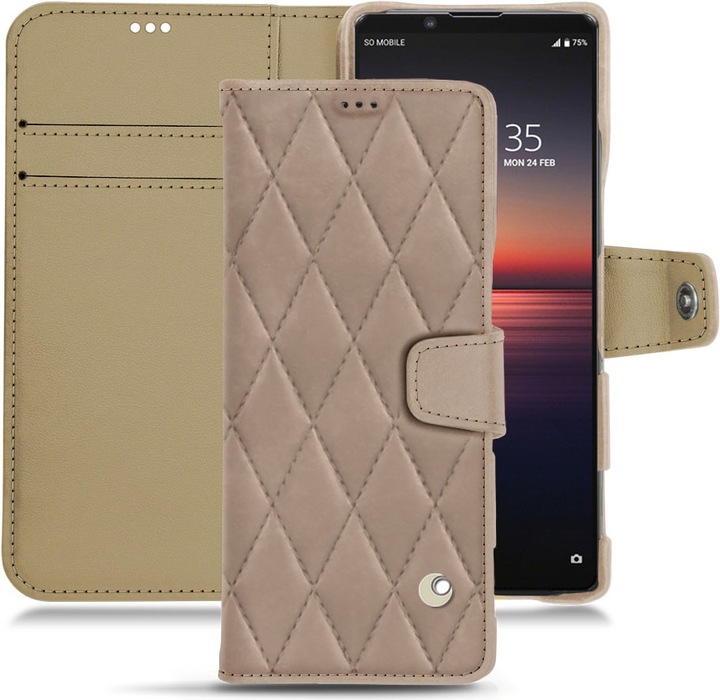 Produktbild Noreve Lederschutzhülle Wallet (Sony Xperia 1 II)