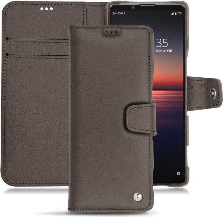Actual product image Noreve Leather case wallet (Sony Xperia 1 II)
