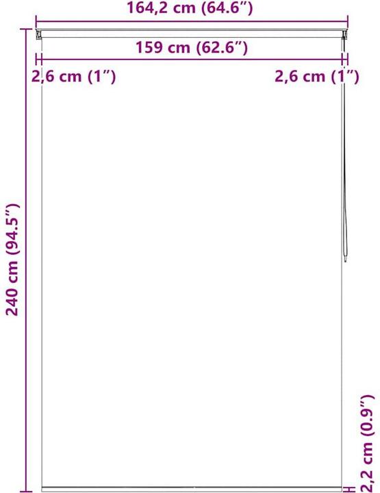 Image du produit vidaXL Nemanja (240 x 160 cm)