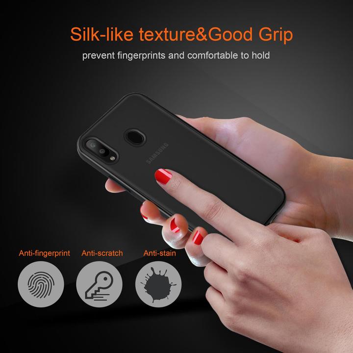 Productafbeelding Cadorabo Hybride matte hoes (Samsung Galaxy M30)
