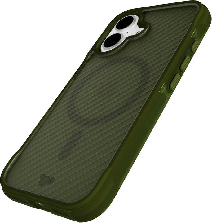Actual product image Evo Tech21 - Armour - Cover - iPhone 16 - MagSafe - Green (Apple iPhone 16)