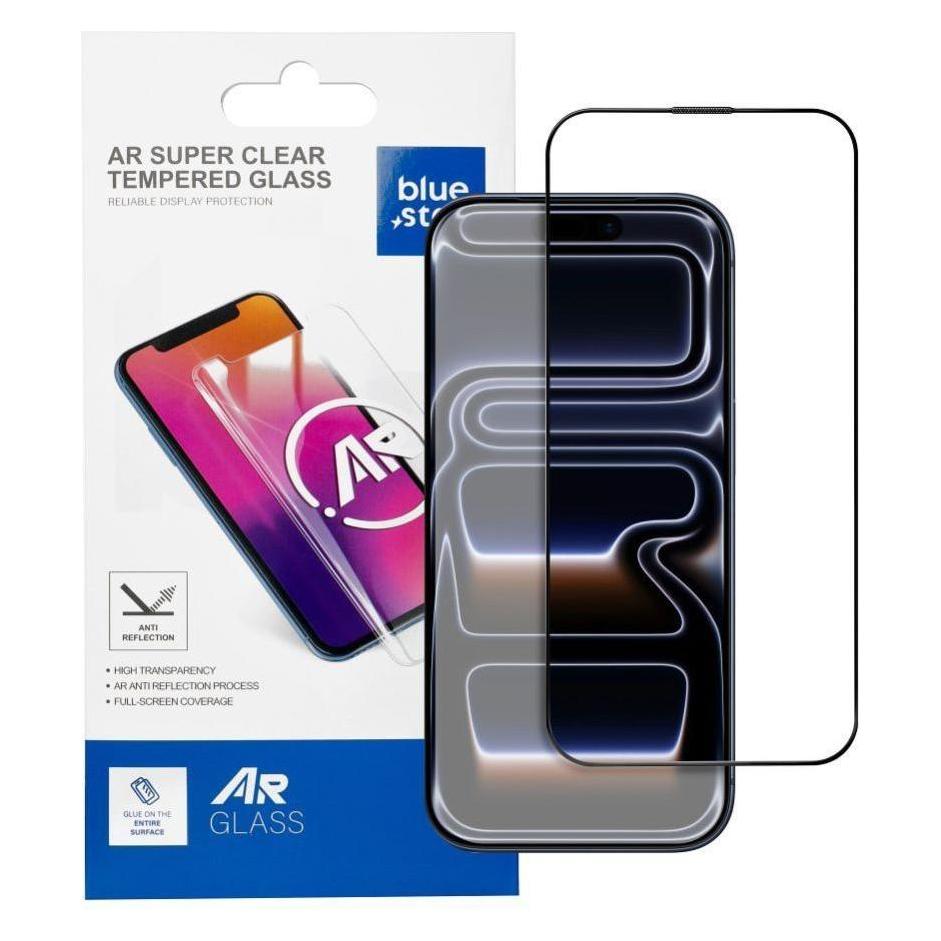 Blue Star Premier Protective Glass Blue Star Tempered Glass For Iphone 17 Air Blue Star 5D Ar Black (Apple Iphone 17), Pellicola Protettiva Smartphone, Nero