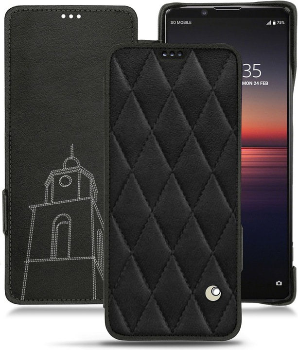 Actual product image Noreve Leather case horizontal (Sony Xperia 1 II)