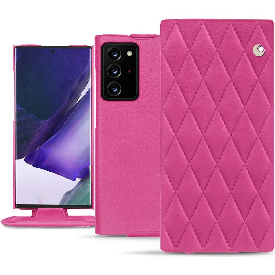 Thumbnail - Noreve Lederschutzhülle vertikal (Samsung Galaxy Note 20 Ultra), Smartphone Hülle, Rosa