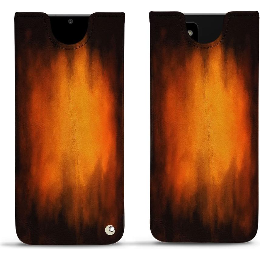 Noreve Lederschutzhülle (Samsung Galaxy Note 20 Ultra), Smartphone Hülle, Violett