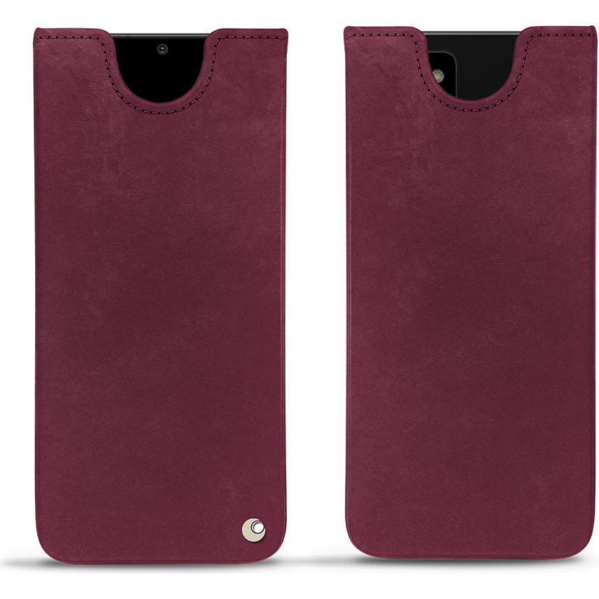 Noreve Lederschutzhülle (Samsung Galaxy Note 20 Ultra), Smartphone Hülle, Violett