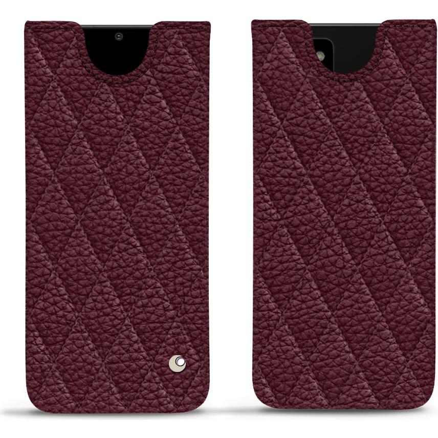 Noreve Lederschutzhülle (Samsung Galaxy Note 20 Ultra), Smartphone Hülle, Violett