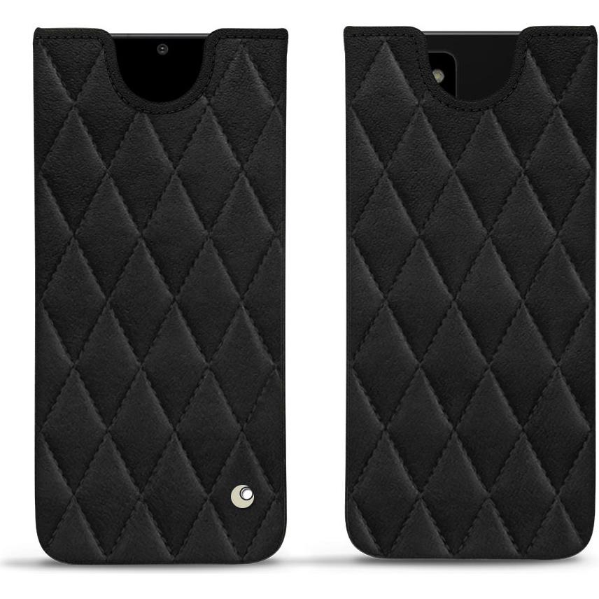 Noreve Lederschutzhülle (Samsung Galaxy Note 20 Ultra), Smartphone Hülle, Schwarz