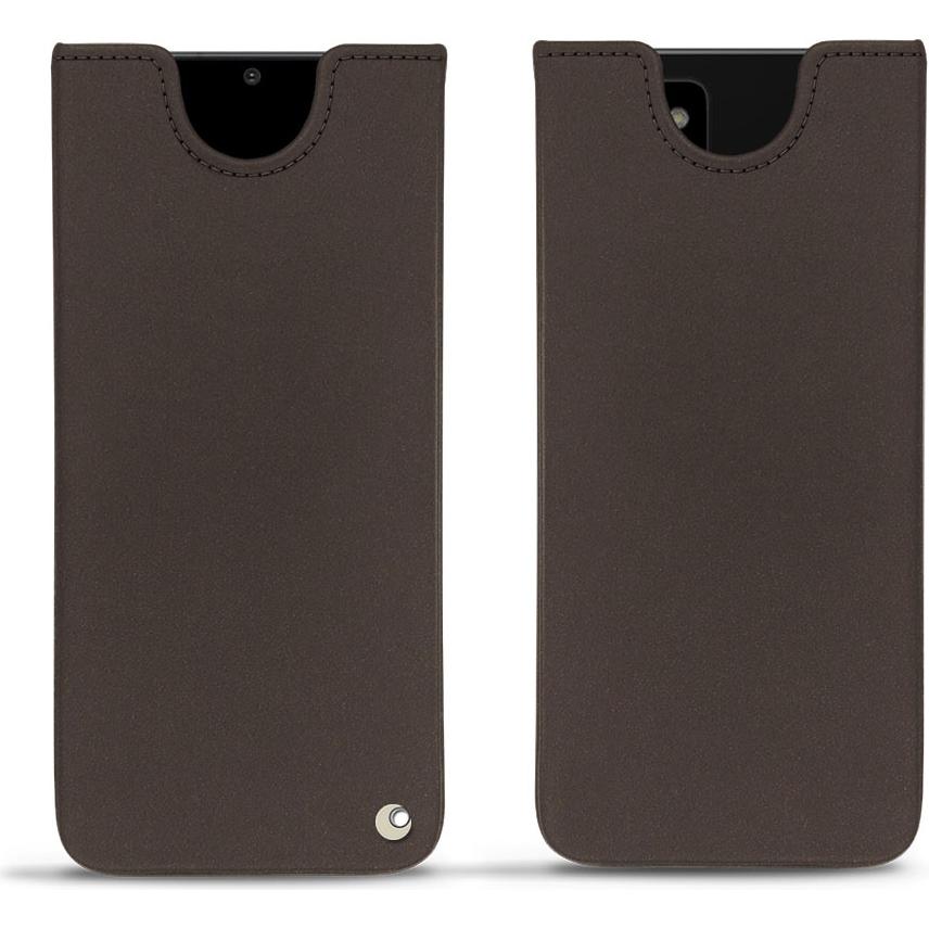 Noreve Lederschutzhülle (Samsung Galaxy Note 20 Ultra), Smartphone Hülle, Grau