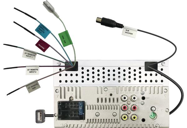 Immagine prodotto Kenwood WVGA Digital Media Moniceiver mit UKW RDS-Tuner (Auto Android, Apple Carplay)