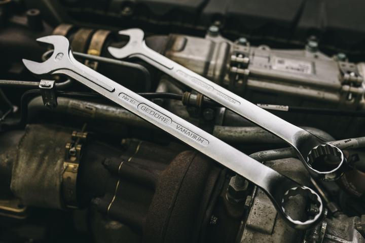 Actual product image Gedore 1 B 2AF Combination spanner, 12-point 2". (2")