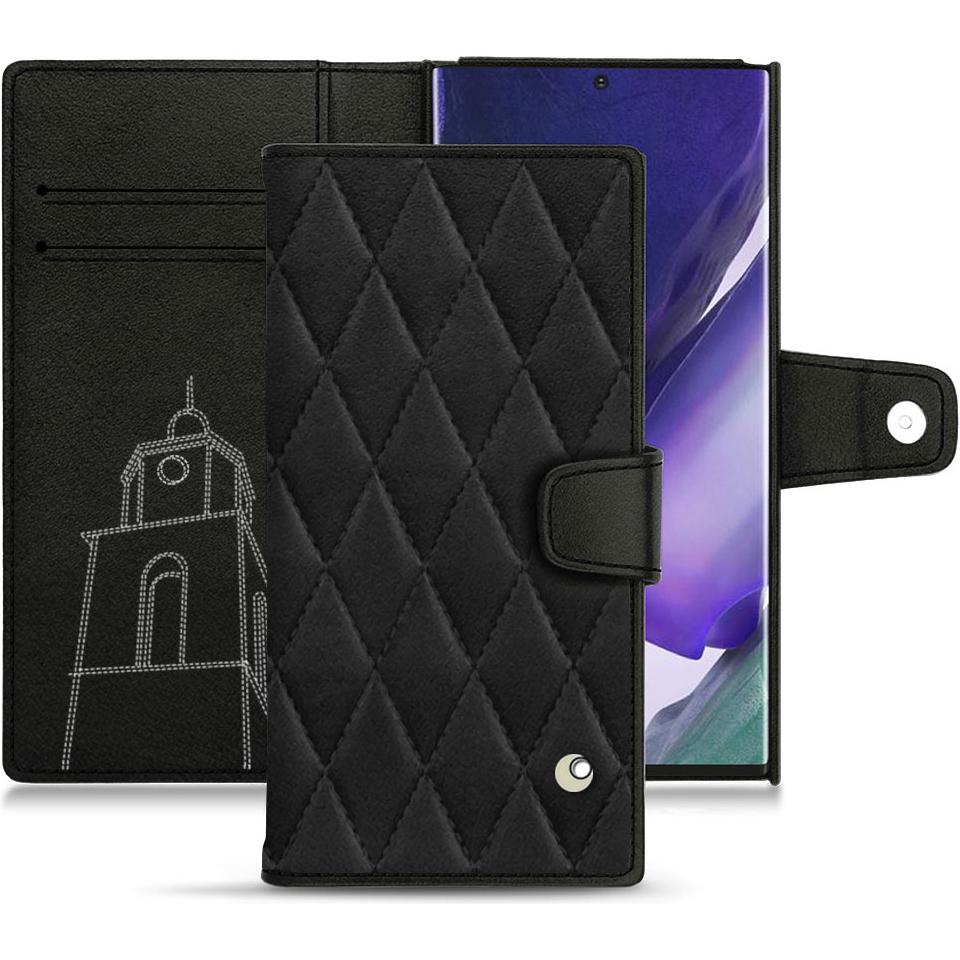 Thumbnail - Noreve Lederschutzhülle Wallet (Samsung Galaxy Note 20 Ultra), Smartphone Hülle, Schwarz