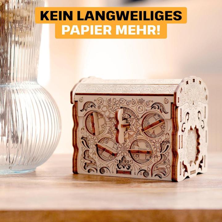 Actual product image Escape Welt Secret Box "Treasure" - Puzzle box (German, 1 - 2 Players)