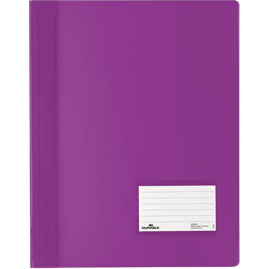 Durable, Mappe, Document Folder PVC Violett (A4, 25 x)