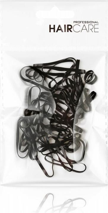 Immagine prodotto XanitaliaPro Schwarzes Gummi Haarband, Gross (Elastico per capelli)