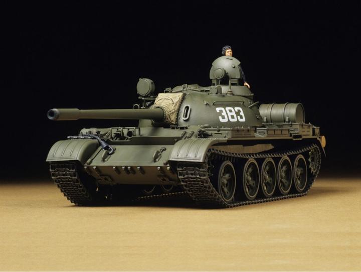 Actual product image Tamiya Soviet Tank T-55