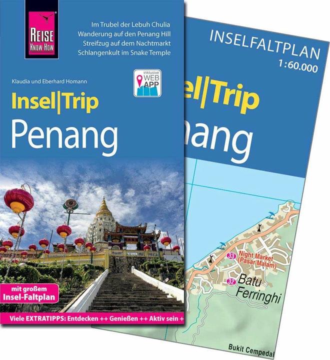 Produktbild InselTrip Penang (Deutsch, Eberhard Homann, Klaudia Homann, 2016)