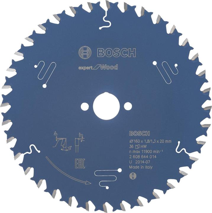 Immagine prodotto Bosch Professional Zubehör Lama di sega circolare Expert for Wood