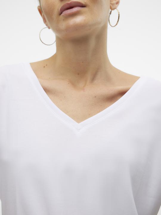 Actual product image Vero Moda V-neck top with short sleeves (S)