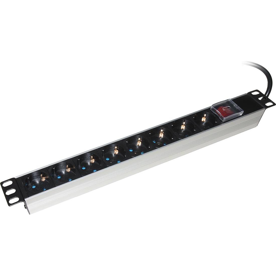 Link LKMP08S, Accessori Per Armadio Rack, Nero