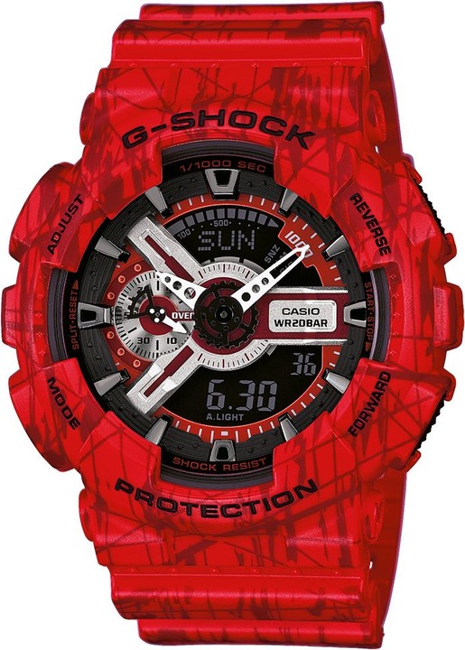 G-Shock Ga-110sl (Analoguhr, Digitaluhr, 51 mm)