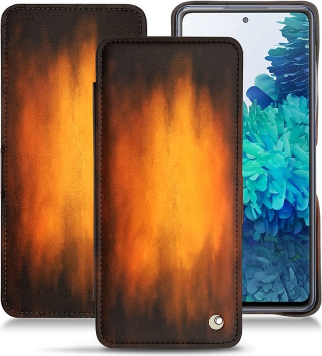 Actual product image Noreve Leather case horizontal (Samsung Galaxy S20 FE)