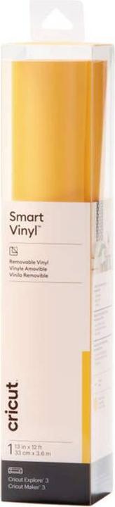 Image du produit Cricut Film vinyle détachable Smart 33 x 366 cm, 1 pièce, jaune (1 x)