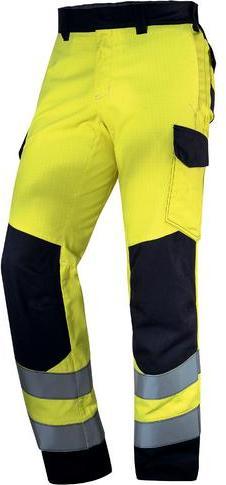 Uvex suXXeed multifunction work trousers yellow, warning yellow 42
