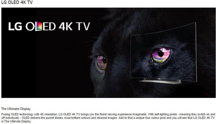 Produktbild LG OLED 65eg960v (65", OLED, 4K)