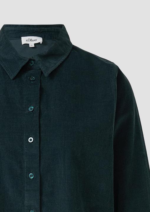 Immagine prodotto s.Oliver Bluse Feincord-Bluse mit Hemdkragen (48)