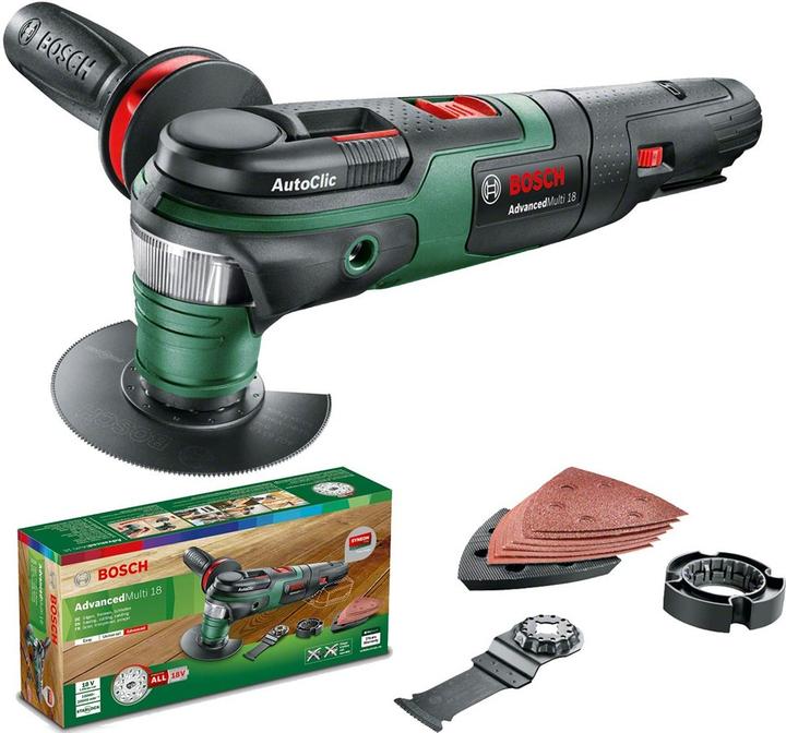 Actual product image Bosch Home & Garden AdvancedMulti 18 without battery and charger