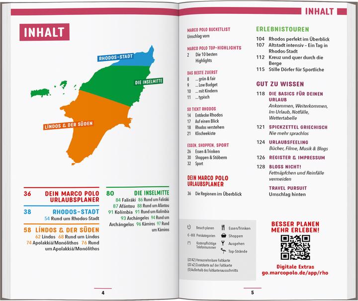 Energy Label Reiseführer Rhodos (German, Hans E. Latzke, Klaus Bötig, 2025)