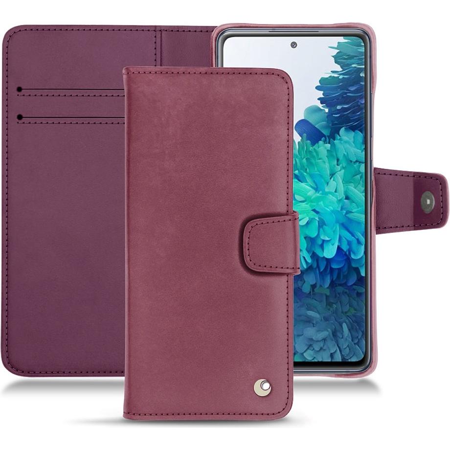 Thumbnail - Noreve Lederschutzhülle Wallet (Samsung Galaxy S20 FE), Smartphone Hülle, Violett