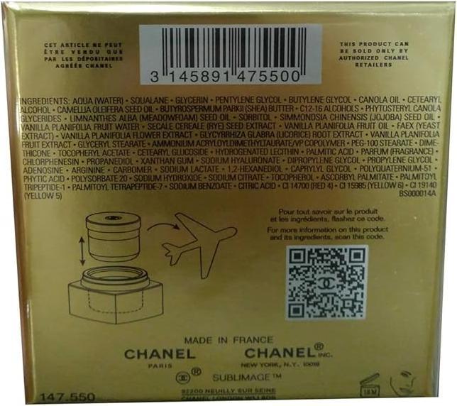 Produktbild Chanel Sublimage La Crème 50 g (50 ml, 24h Creme)