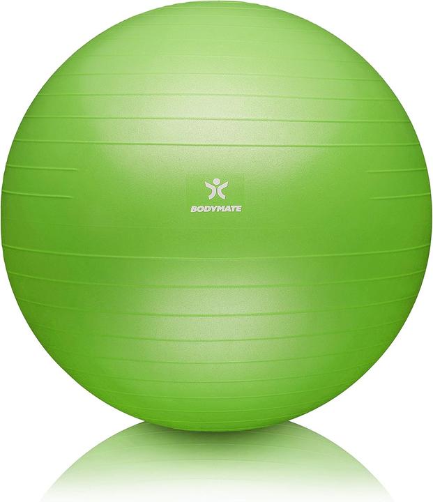 Actual product image Bodymate Gymnastikball mit E-Book und Pumpe, 75 cm (75 cm)
