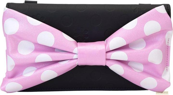 Actual product image Loungefly Disney by Crossbody Minnie Floral Rock the Dots