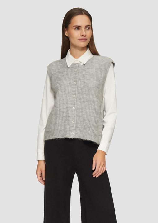 Actual product image s.Oliver Strickjacke Geknöpfte Strickweste (38)