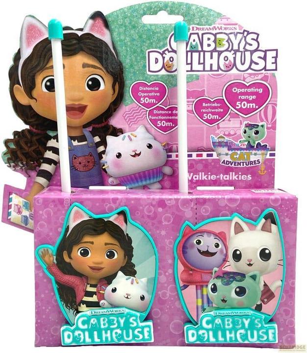 Actual product image Kids Licensing Gabby's Dollhouse 3D Walkie-Talkie