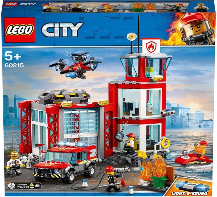 LEGO La caserne de pompiers (60215, LEGO City)