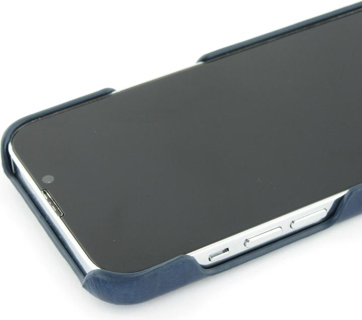 Produktbild PhoneLook Hülle Basic-Leder blau (Apple iPhone 13 Pro Max)