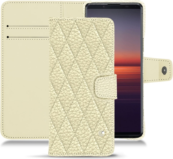 Noreve Lederschutzhülle Wallet (Sony Xperia 5 II)