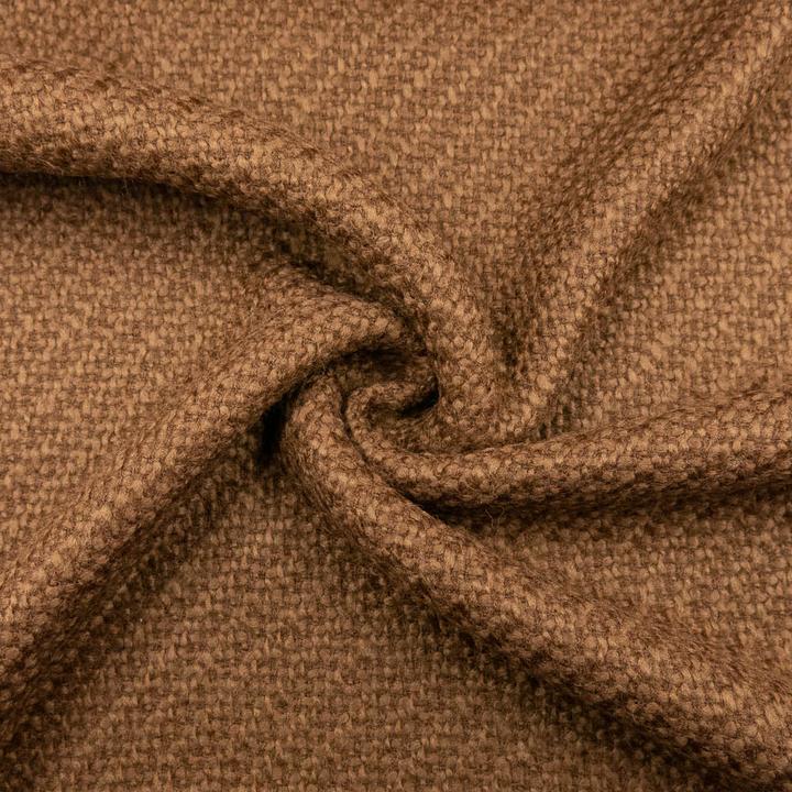 Image du produit Stoffrestposten Laine Bouclé - Marron - quantité minimale de vente : 1 mètre